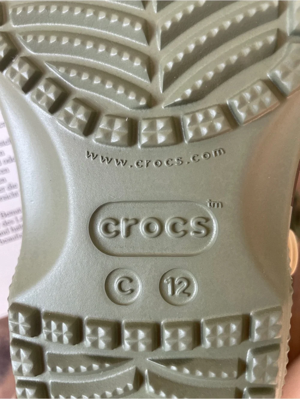 CROCS Kids Camo Classic Snap Backstrap